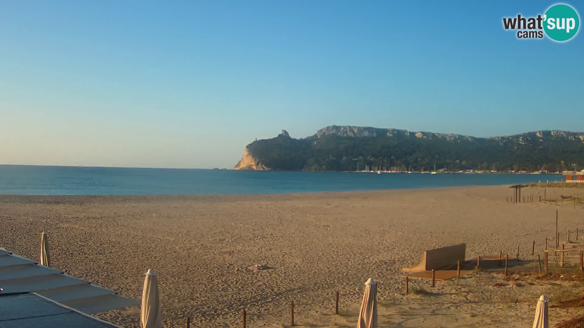 Webcam plage de Poetto | Cagliari | Sardaigne