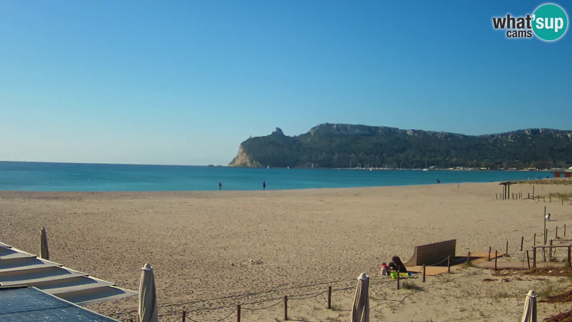 Webcam plage de Poetto | Cagliari | Sardaigne