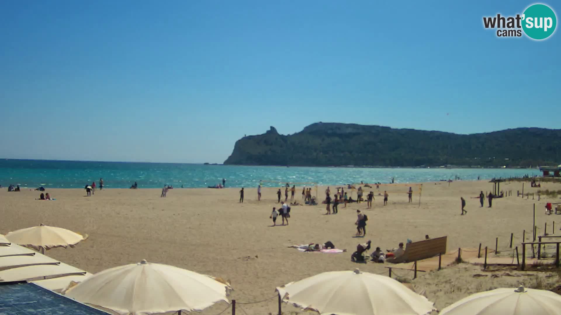 Webcam playa de Poetto | Cagliari | Cerdeña