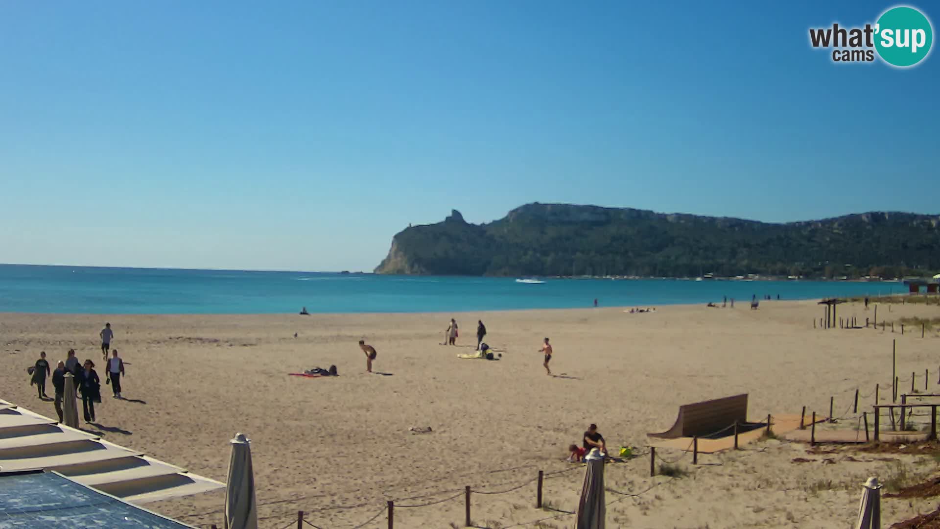 Webcam spiaggia del Poetto | Cagliari | Sardegna