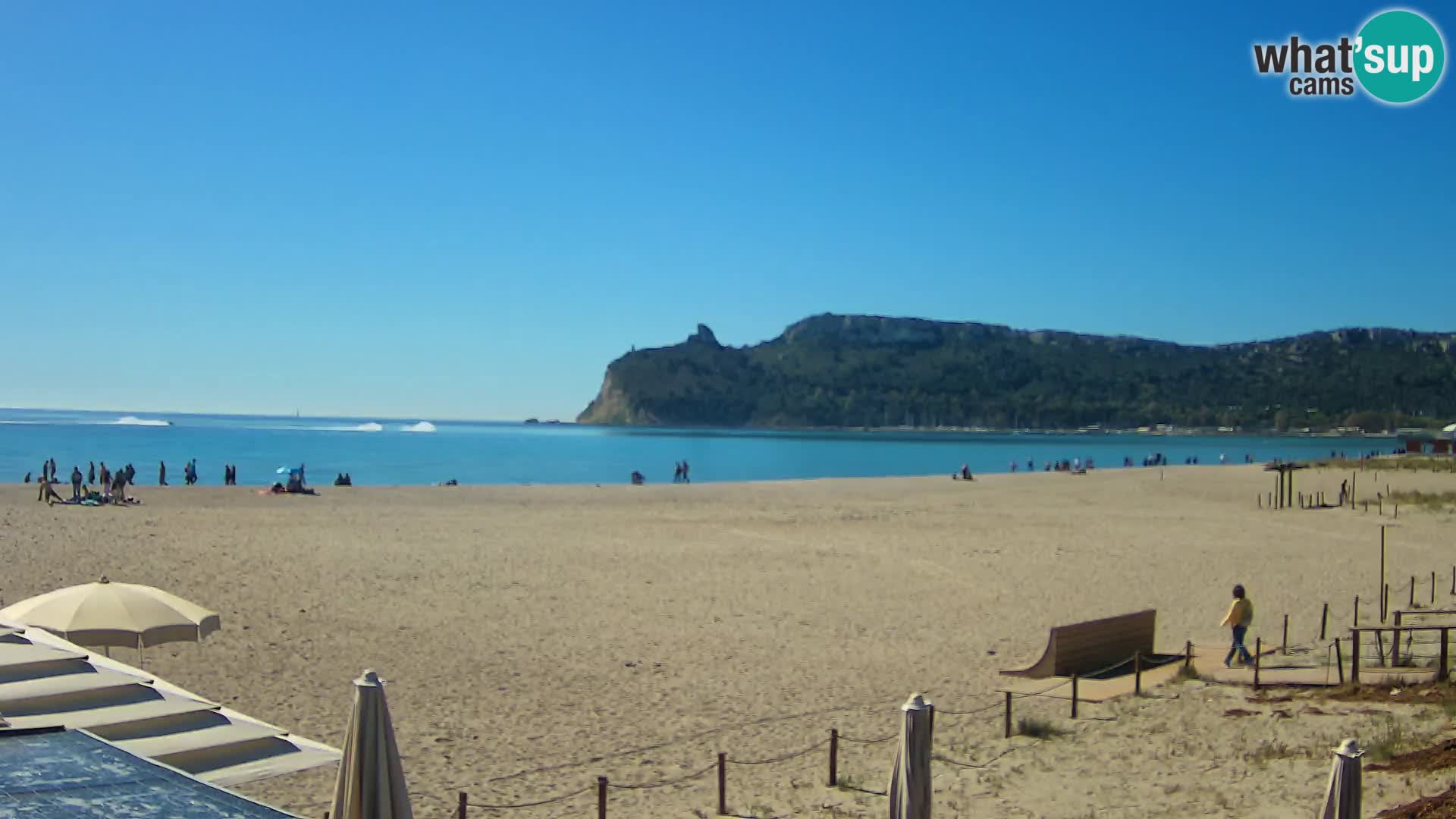 Webcam spiaggia del Poetto | Cagliari | Sardegna