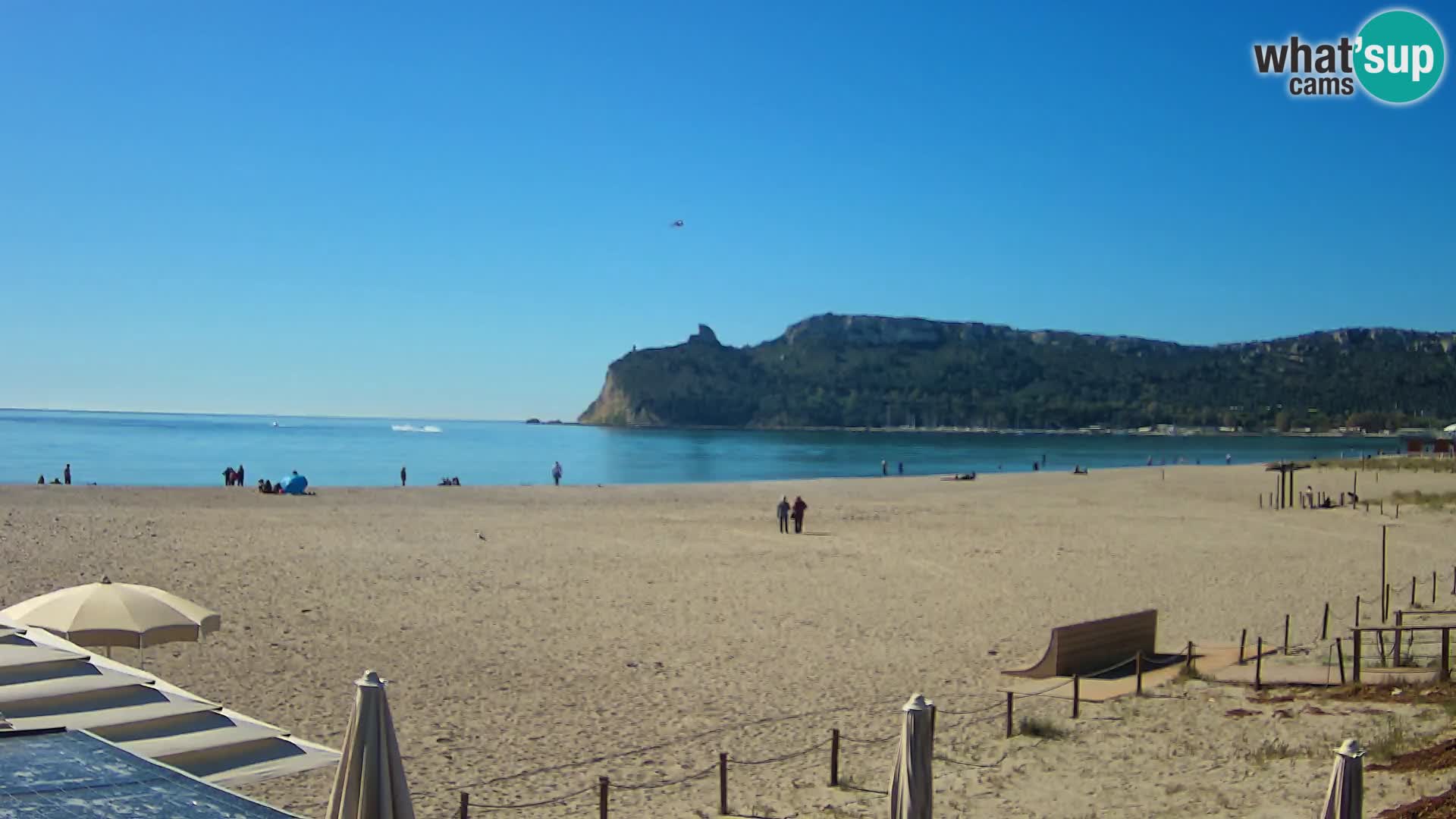 Poetto Strand Webcam | Cagliari | Sardinien