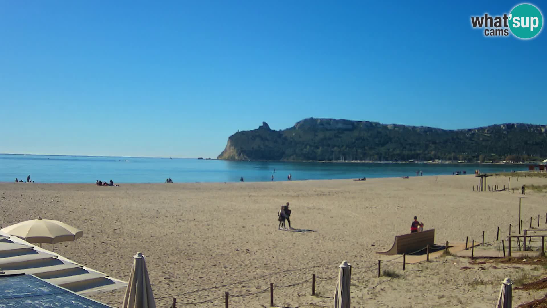 Webcam playa de Poetto | Cagliari | Cerdeña
