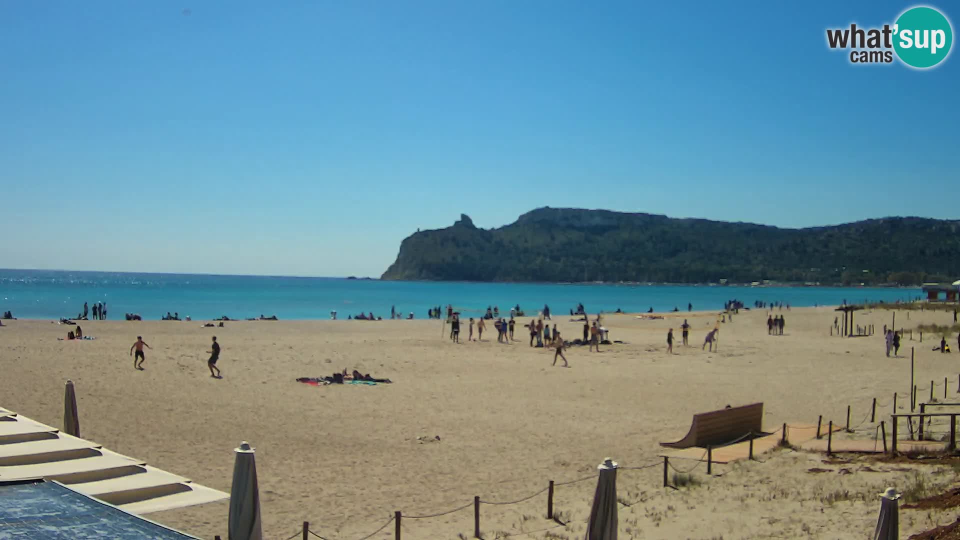 Poetto beach webcam | Cagliari | Sardinia