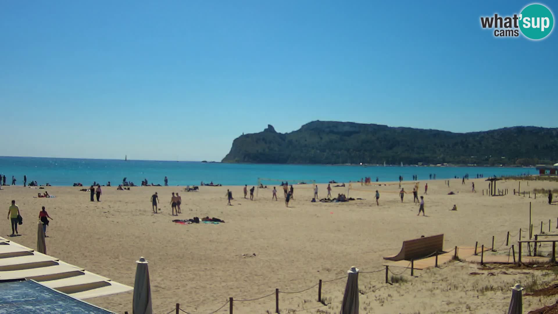 Webcam plage de Poetto | Cagliari | Sardaigne