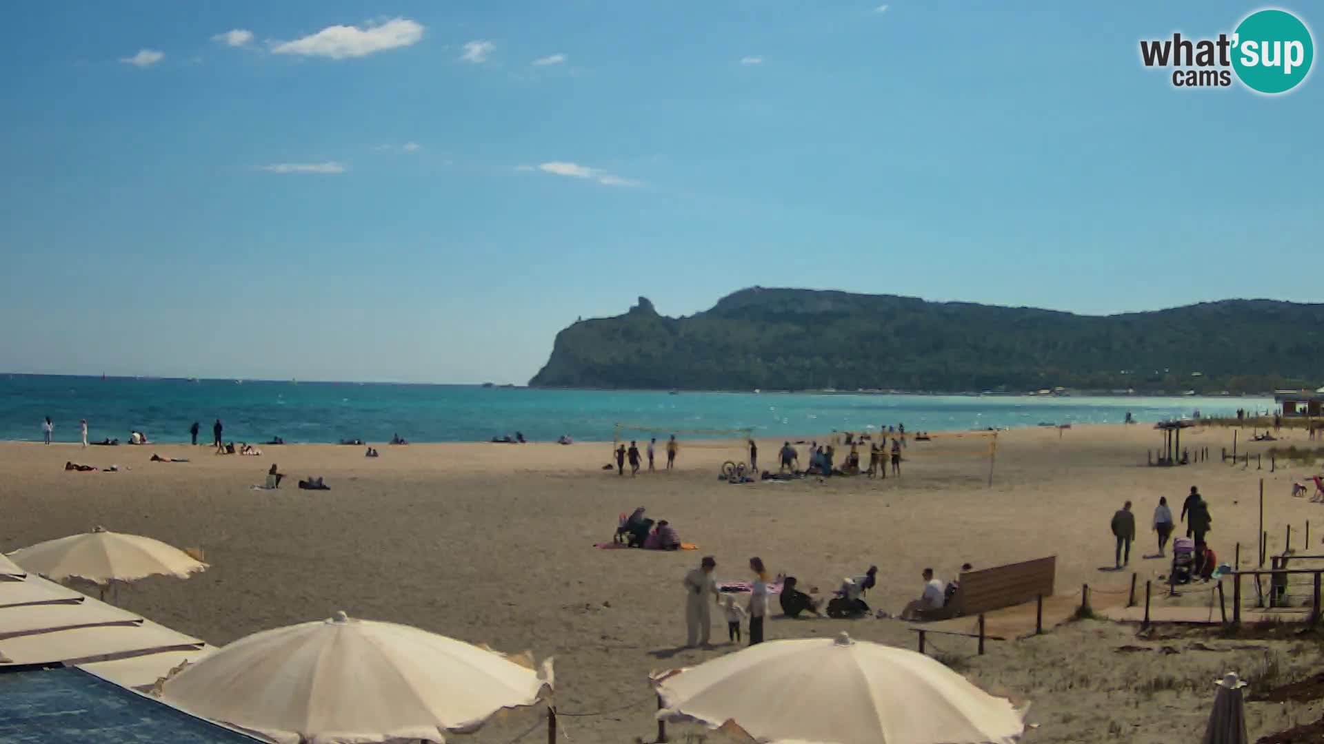 Webcam playa de Poetto | Cagliari | Cerdeña