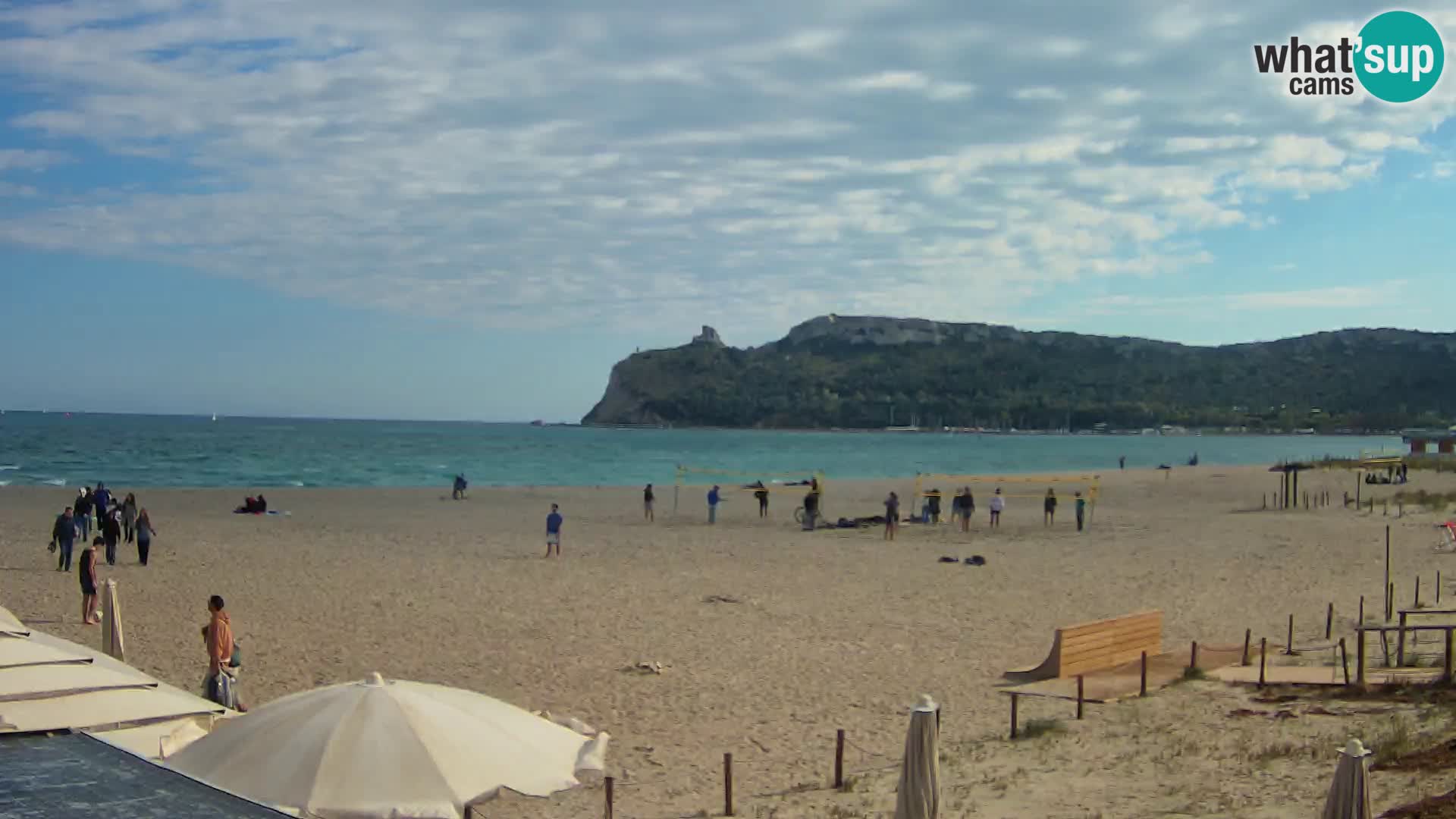 Webcam spiaggia del Poetto | Cagliari | Sardegna