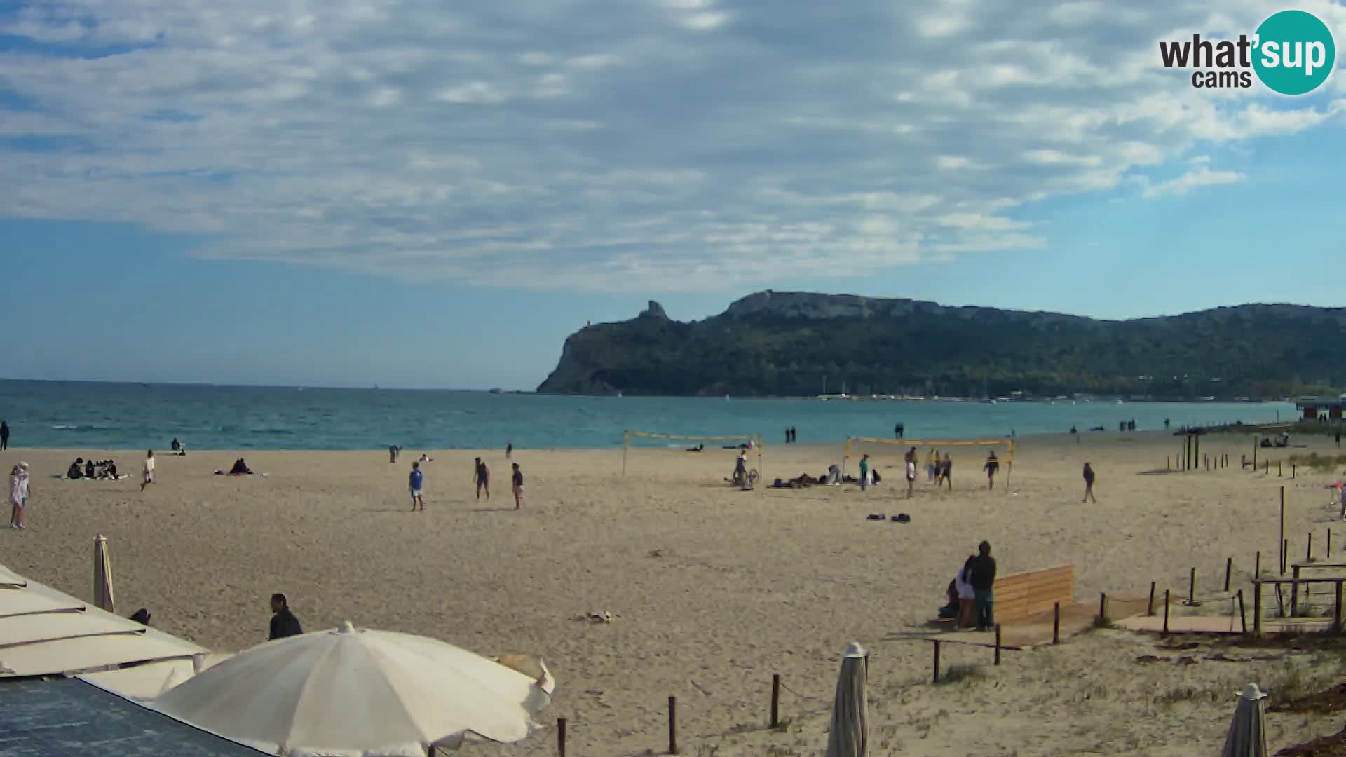 Poetto beach webcam | Cagliari | Sardinia