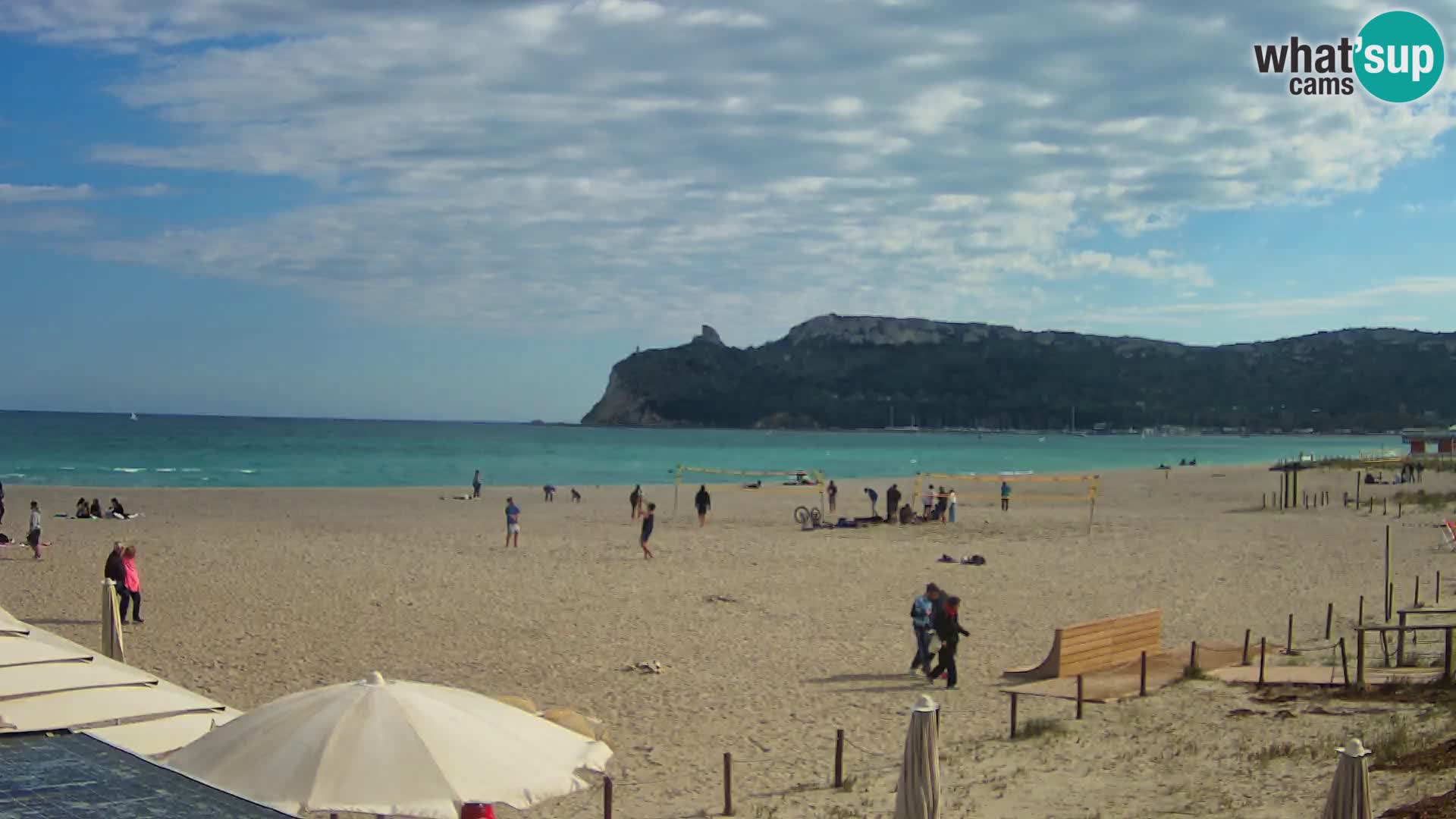 Poetto Strand Webcam | Cagliari | Sardinien