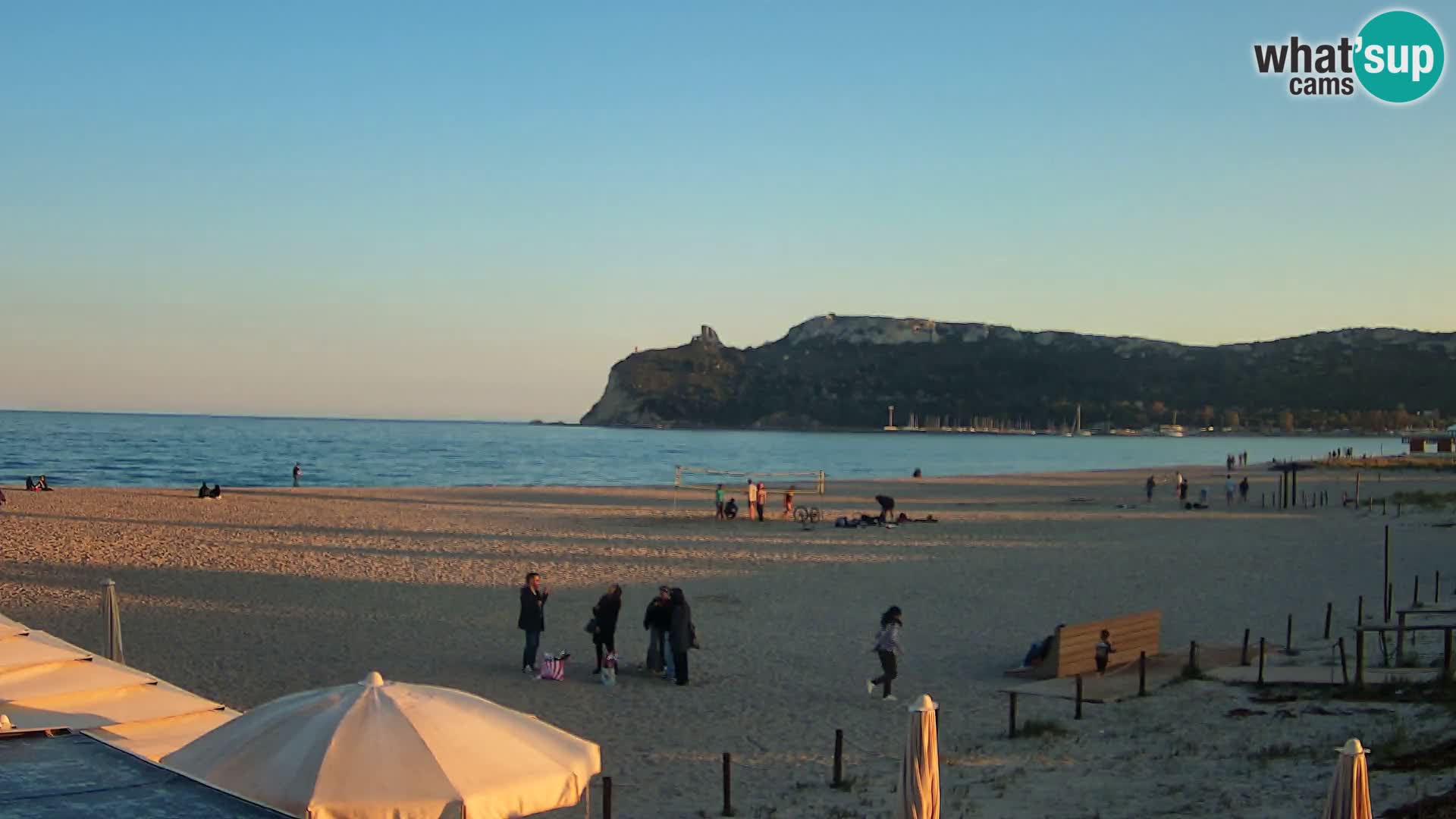 Poetto beach webcam | Cagliari | Sardinia