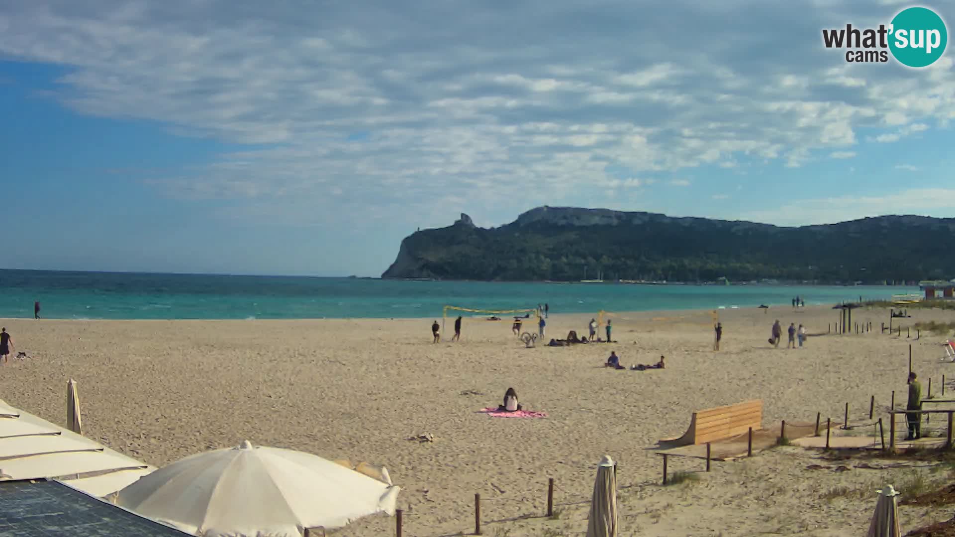 Webcam playa de Poetto | Cagliari | Cerdeña