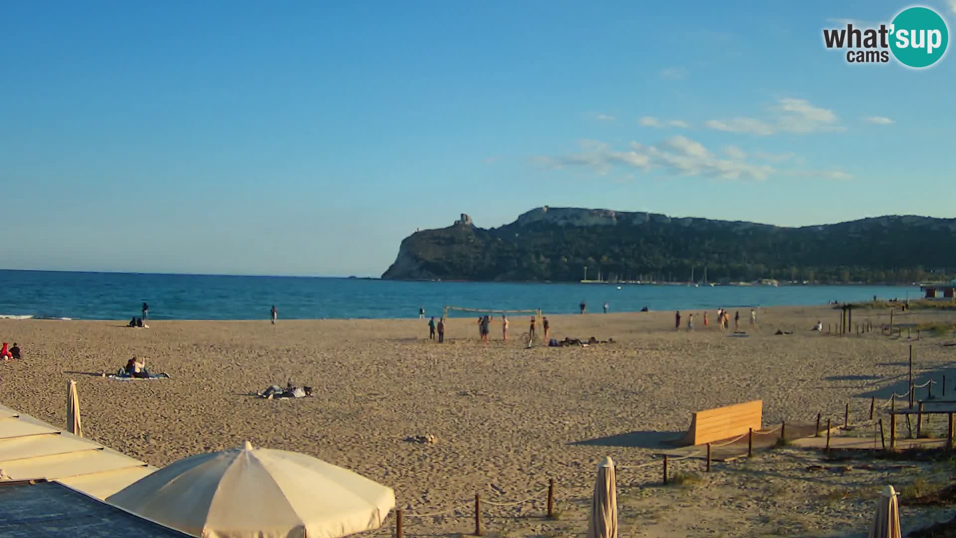 Webcam playa de Poetto | Cagliari | Cerdeña