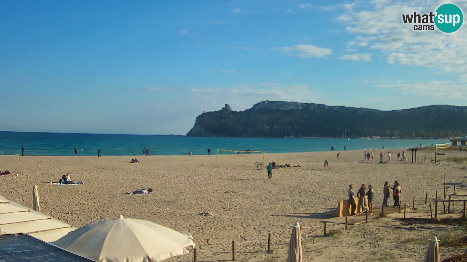 Webcam spiaggia del Poetto | Cagliari | Sardegna