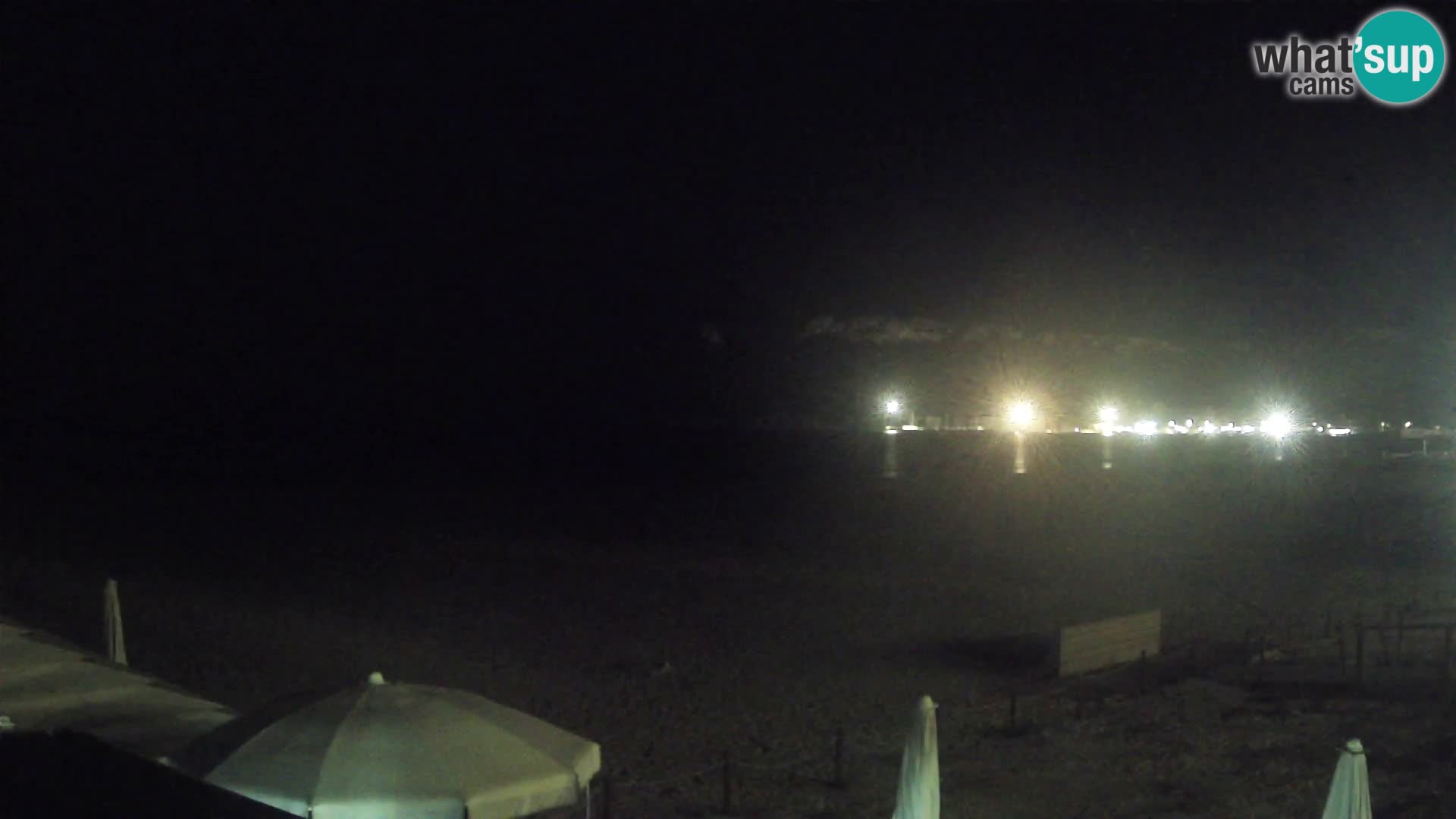 Webcam plage de Poetto | Cagliari | Sardaigne