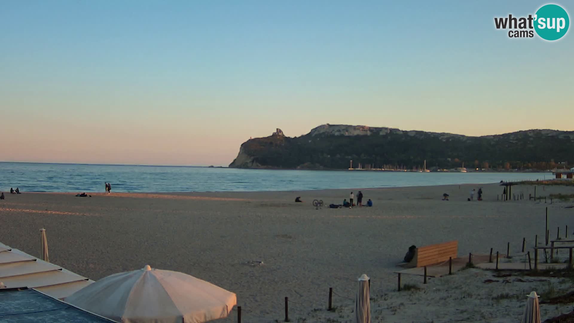 Poetto beach webcam | Cagliari | Sardinia