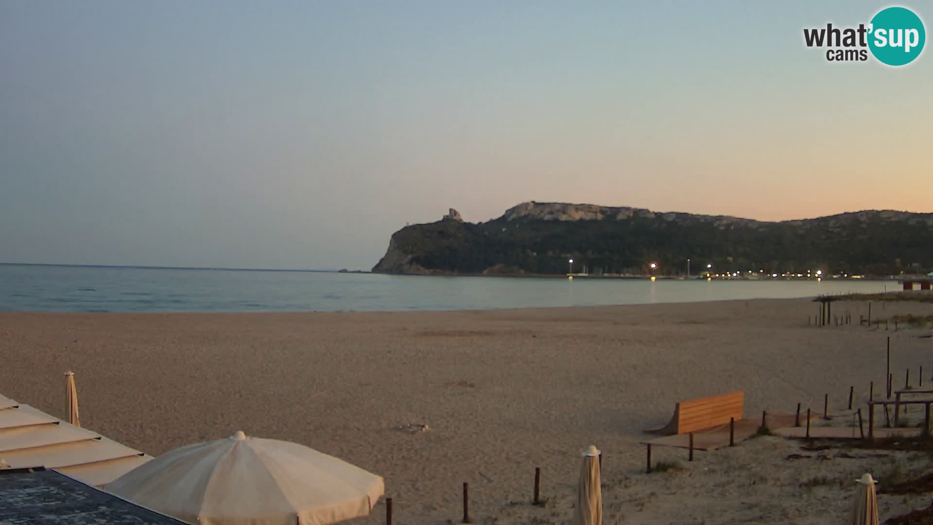 Webcam spiaggia del Poetto | Cagliari | Sardegna