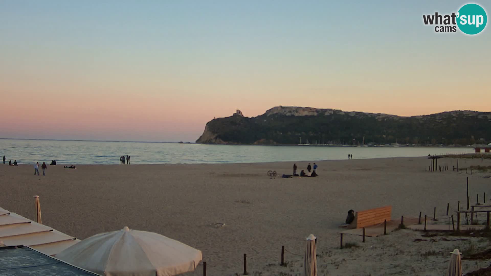 Webcam spiaggia del Poetto | Cagliari | Sardegna