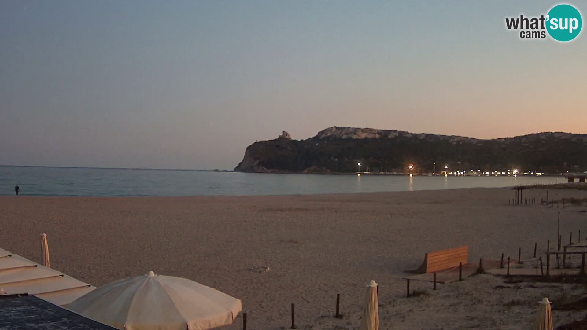 Webcam spiaggia del Poetto | Cagliari | Sardegna