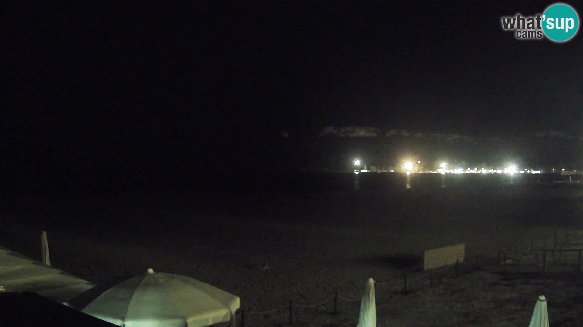 Poetto beach webcam | Cagliari | Sardinija