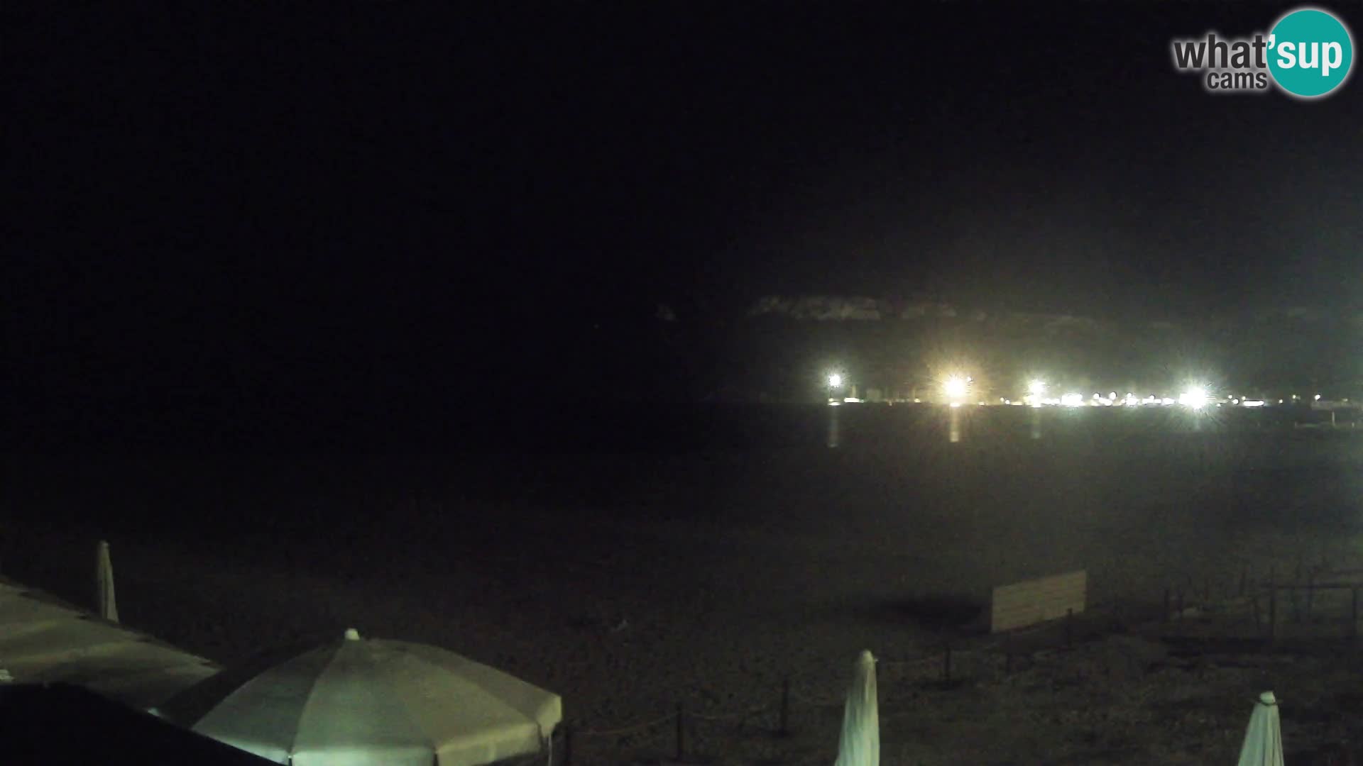 Poetto beach webcam | Cagliari | Sardinija