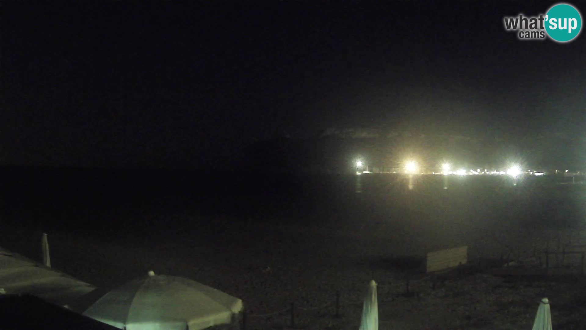 Poetto beach webcam | Cagliari | Sardinija