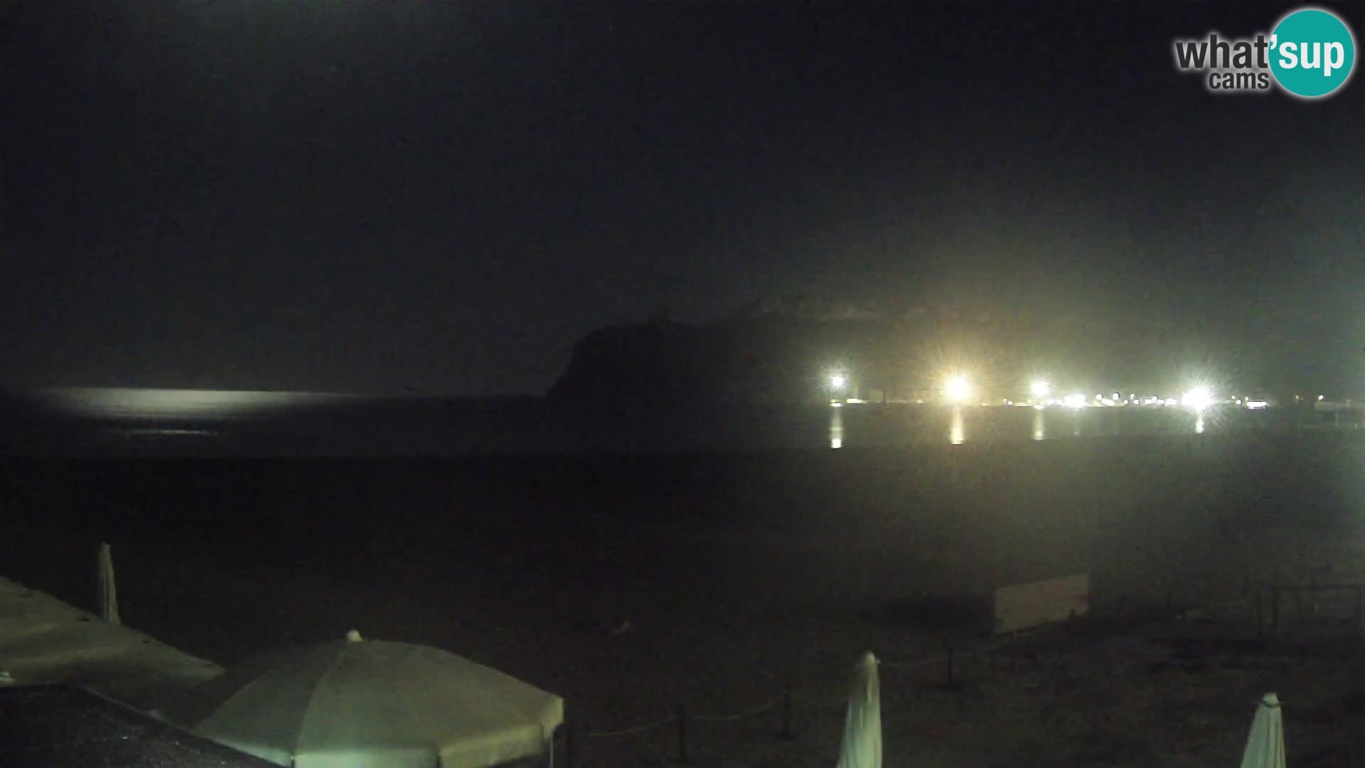 Poetto beach webcam | Cagliari | Sardinia