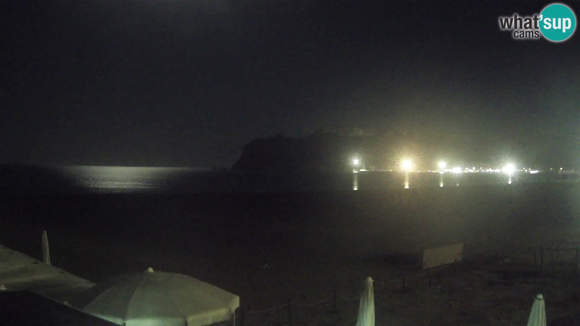 Poetto beach webcam | Cagliari | Sardinia