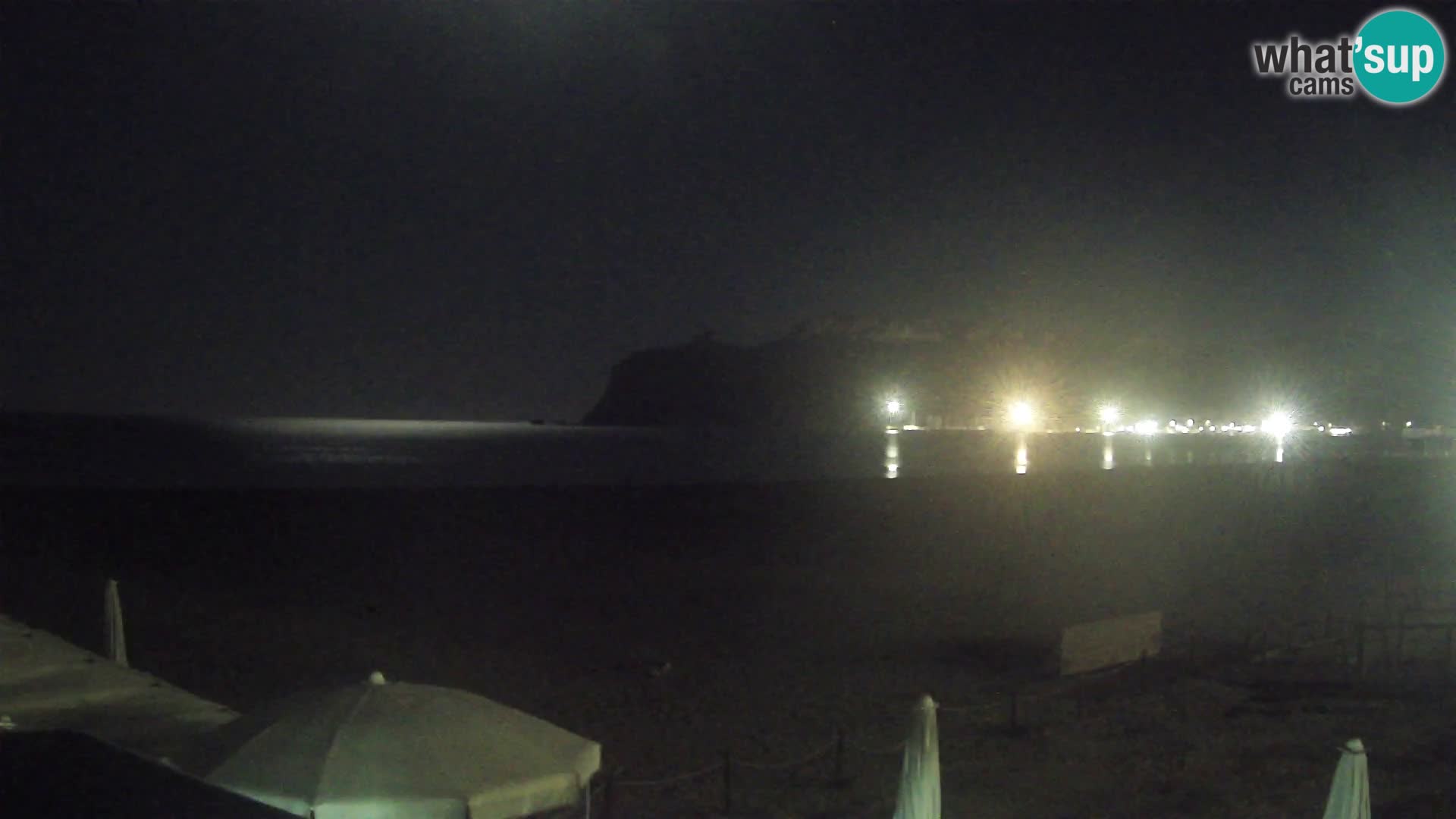 Webcam plage de Poetto | Cagliari | Sardaigne
