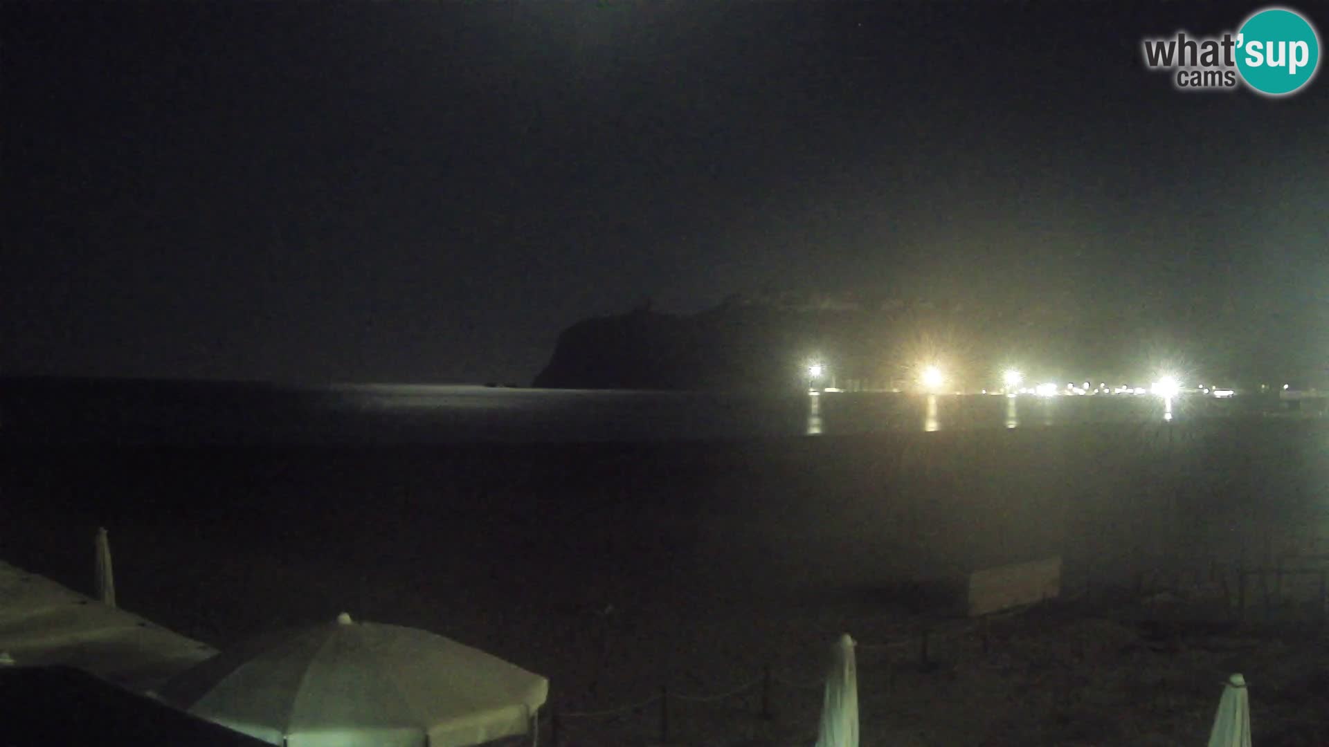 Poetto Strand Webcam | Cagliari | Sardinien