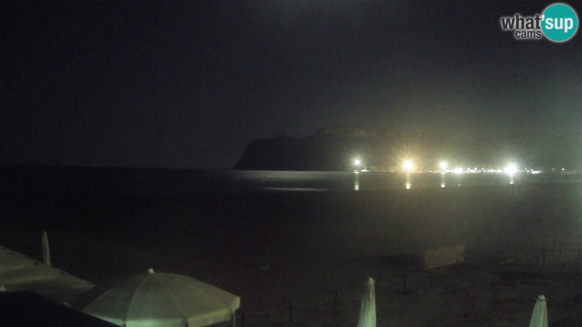 Poetto beach webcam | Cagliari | Sardinija