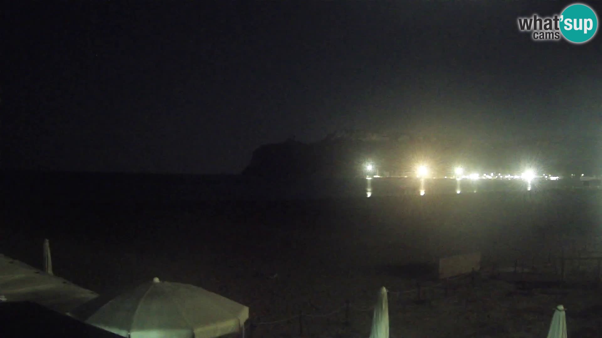 Poetto beach webcam | Cagliari | Sardinija