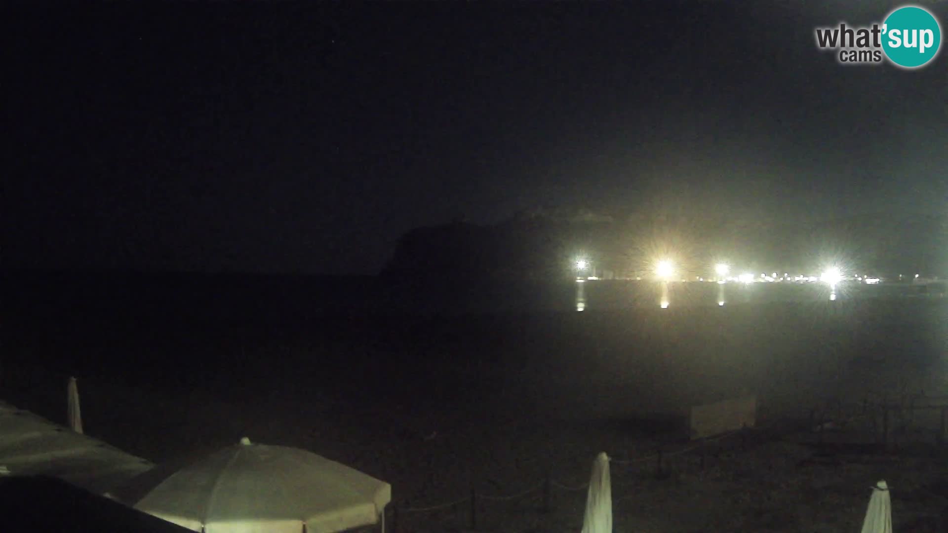Poetto Strand Webcam | Cagliari | Sardinien