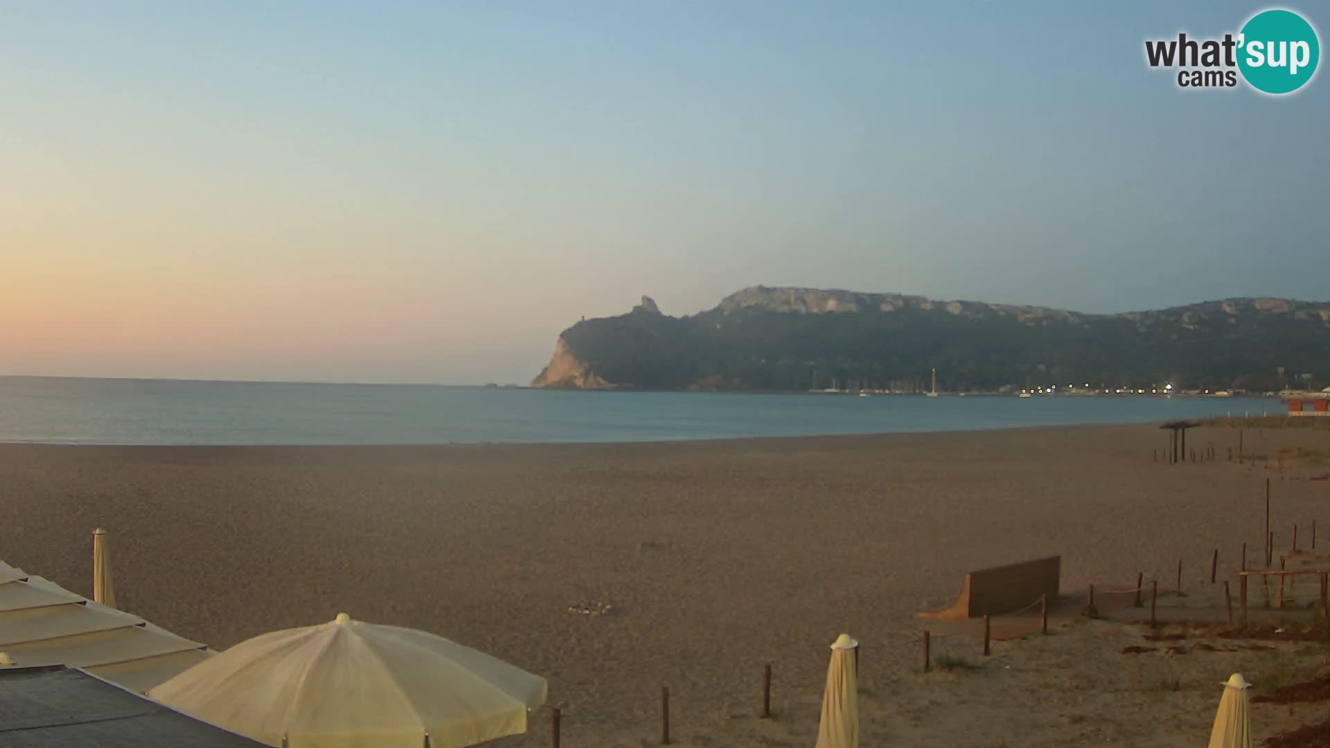 Poetto beach webcam | Cagliari | Sardinia