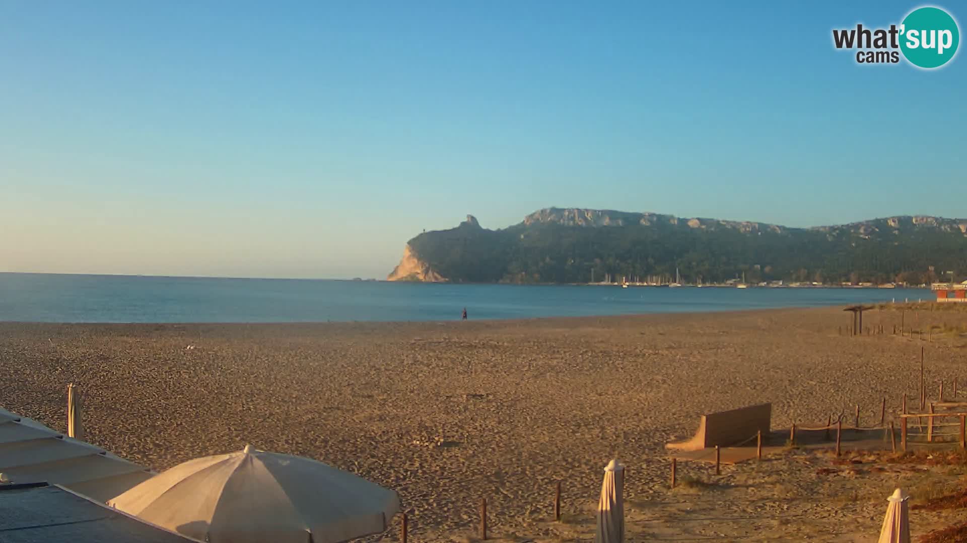 Webcam plage de Poetto | Cagliari | Sardaigne