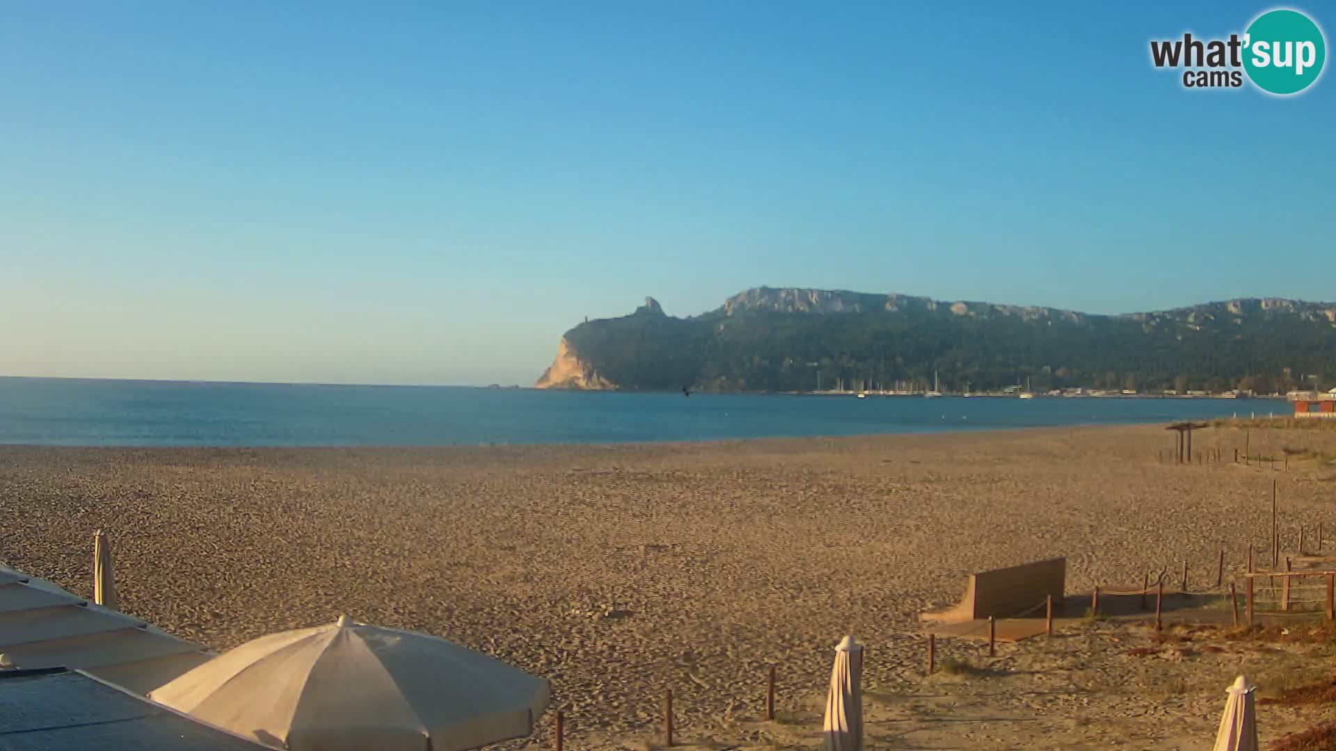 Webcam spiaggia del Poetto | Cagliari | Sardegna