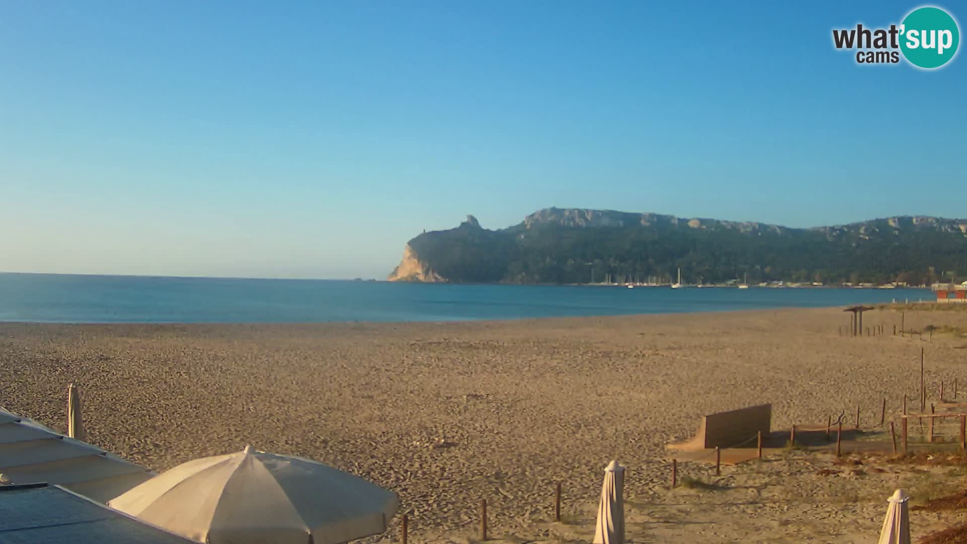 Webcam plage de Poetto | Cagliari | Sardaigne
