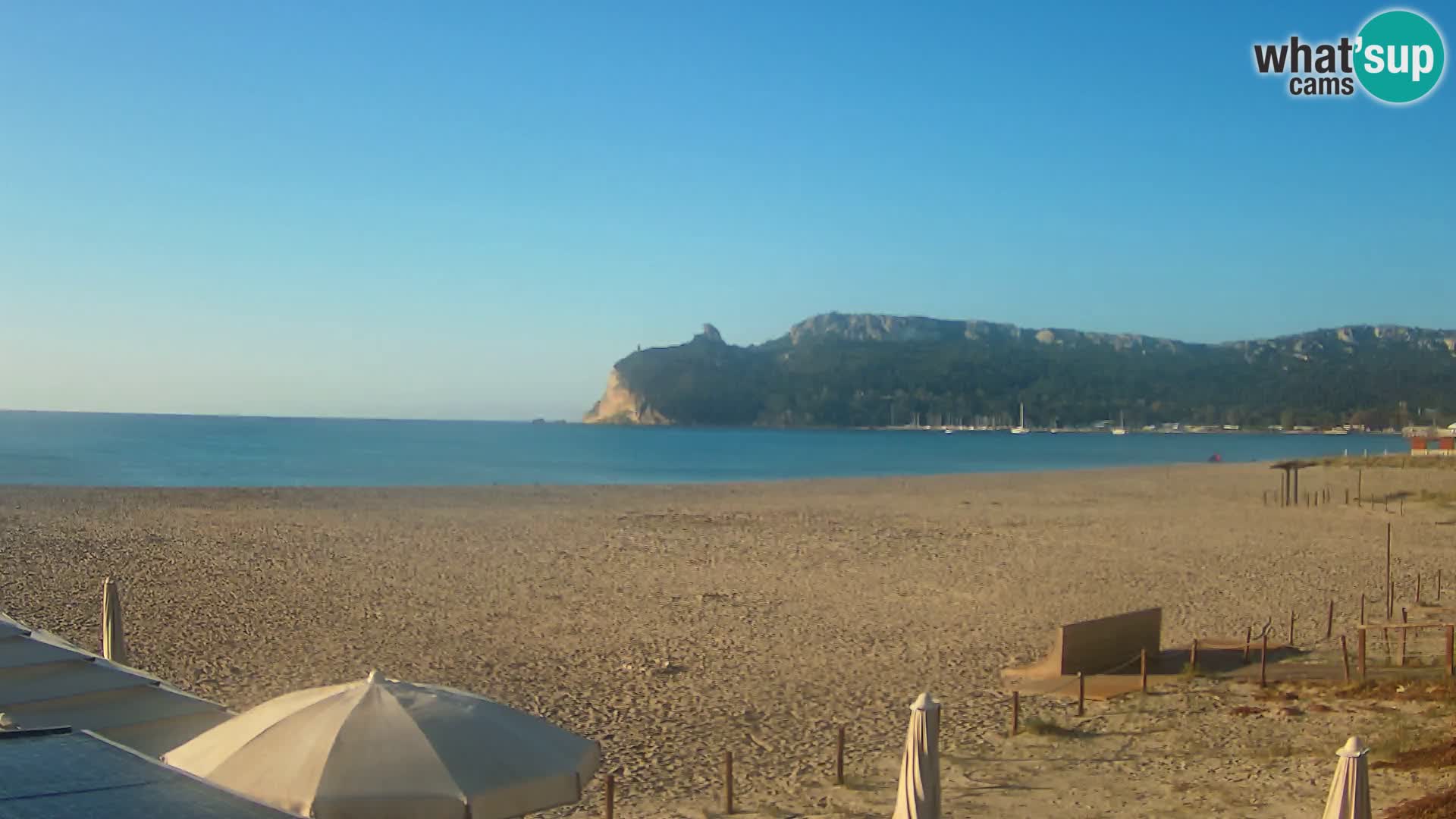 Webcam plage de Poetto | Cagliari | Sardaigne