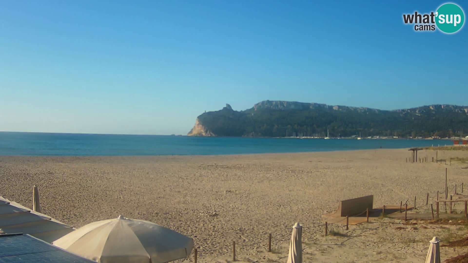 Webcam spiaggia del Poetto | Cagliari | Sardegna