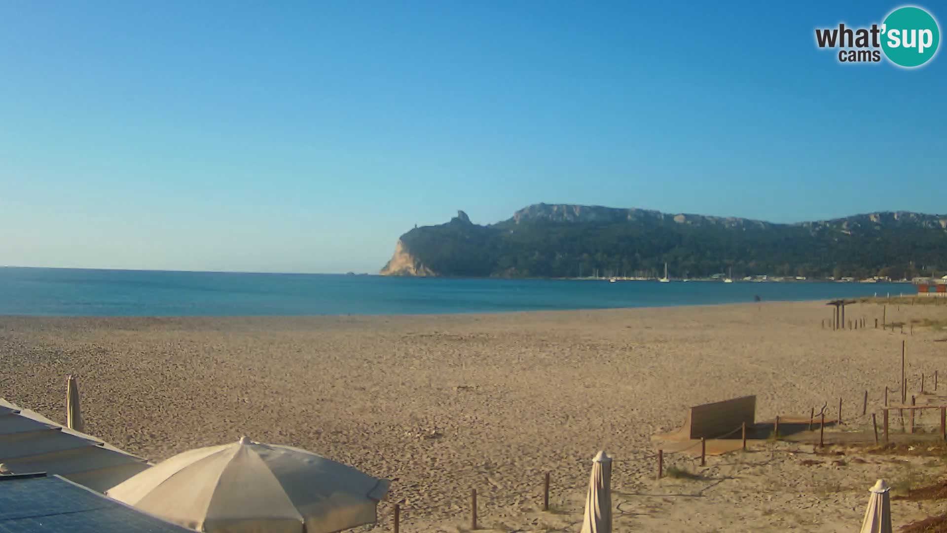Poetto beach webcam | Cagliari | Sardinia
