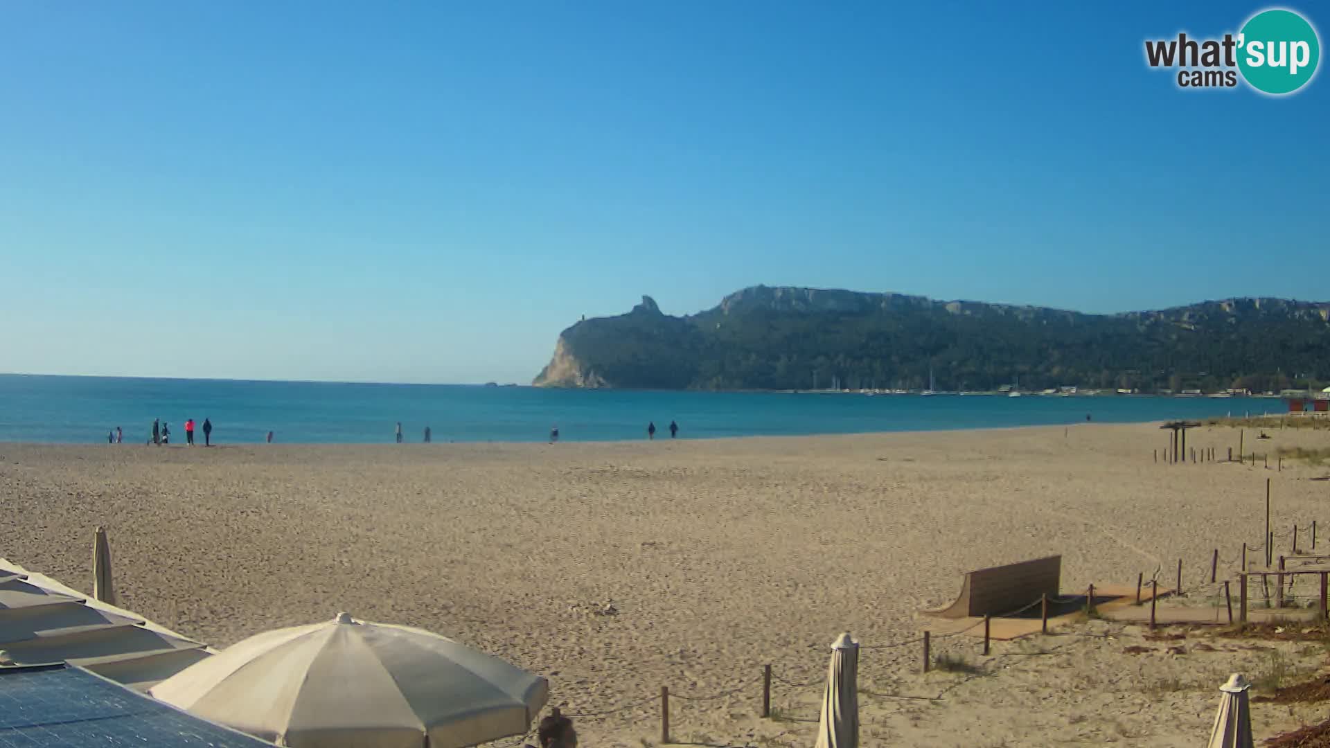 Webcam plage de Poetto | Cagliari | Sardaigne
