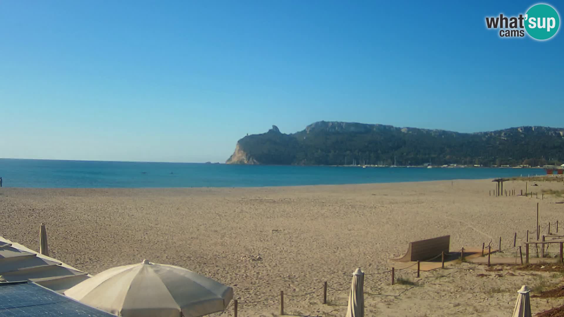 Poetto beach webcam | Cagliari | Sardinia