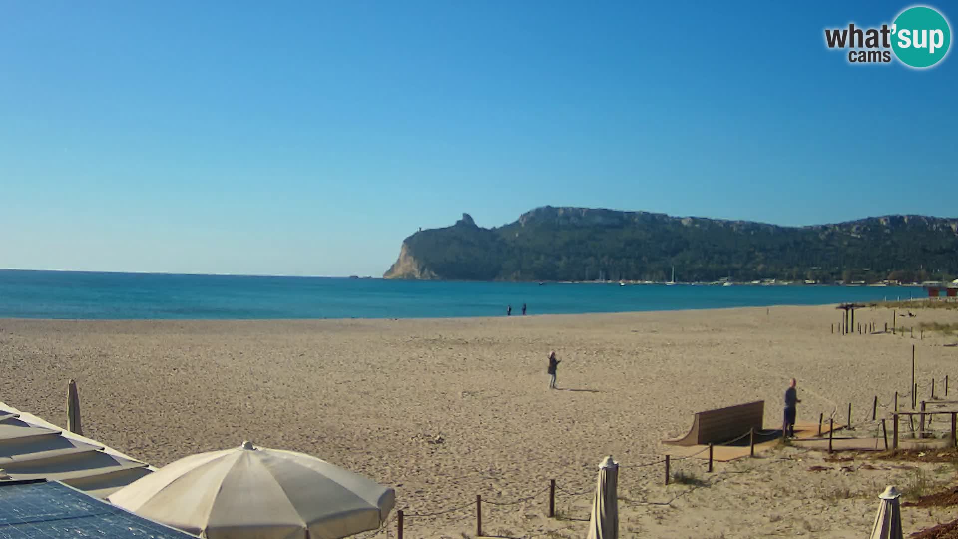 Webcam spiaggia del Poetto | Cagliari | Sardegna