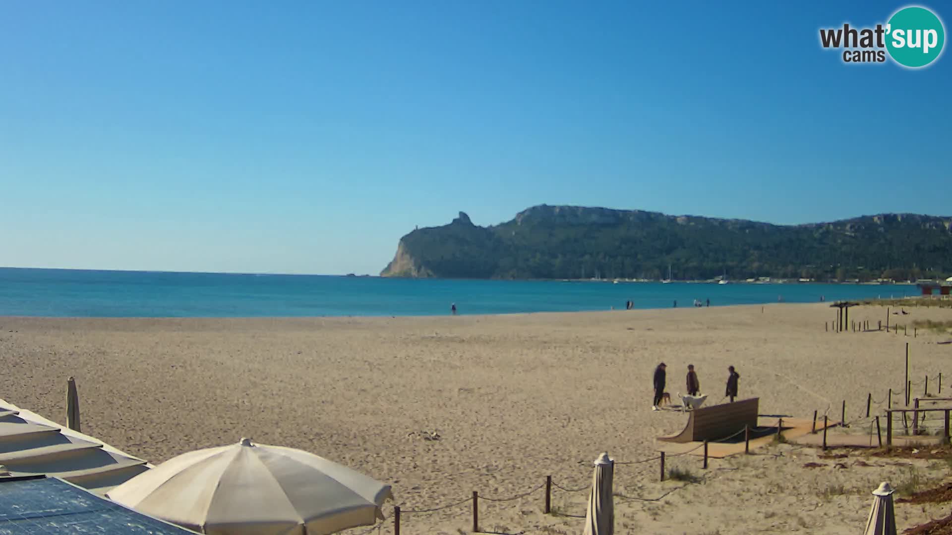 Webcam plage de Poetto | Cagliari | Sardaigne