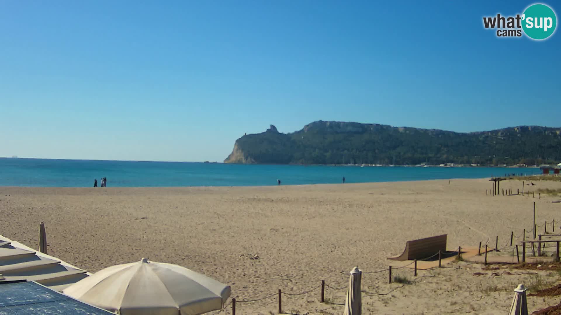 Webcam plage de Poetto | Cagliari | Sardaigne