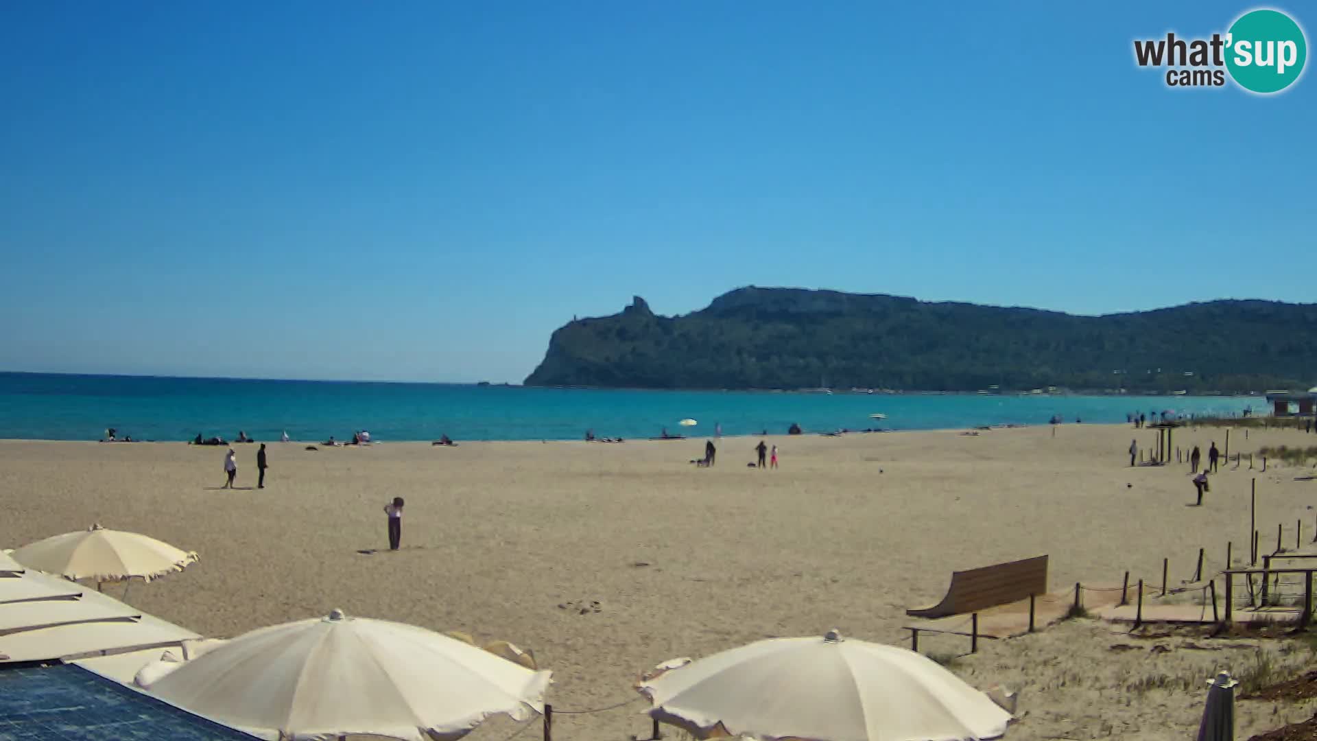 Webcam spiaggia del Poetto | Cagliari | Sardegna