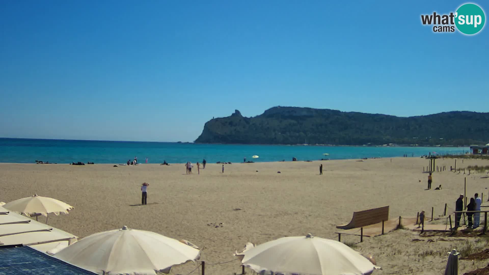Poetto Strand Webcam | Cagliari | Sardinien