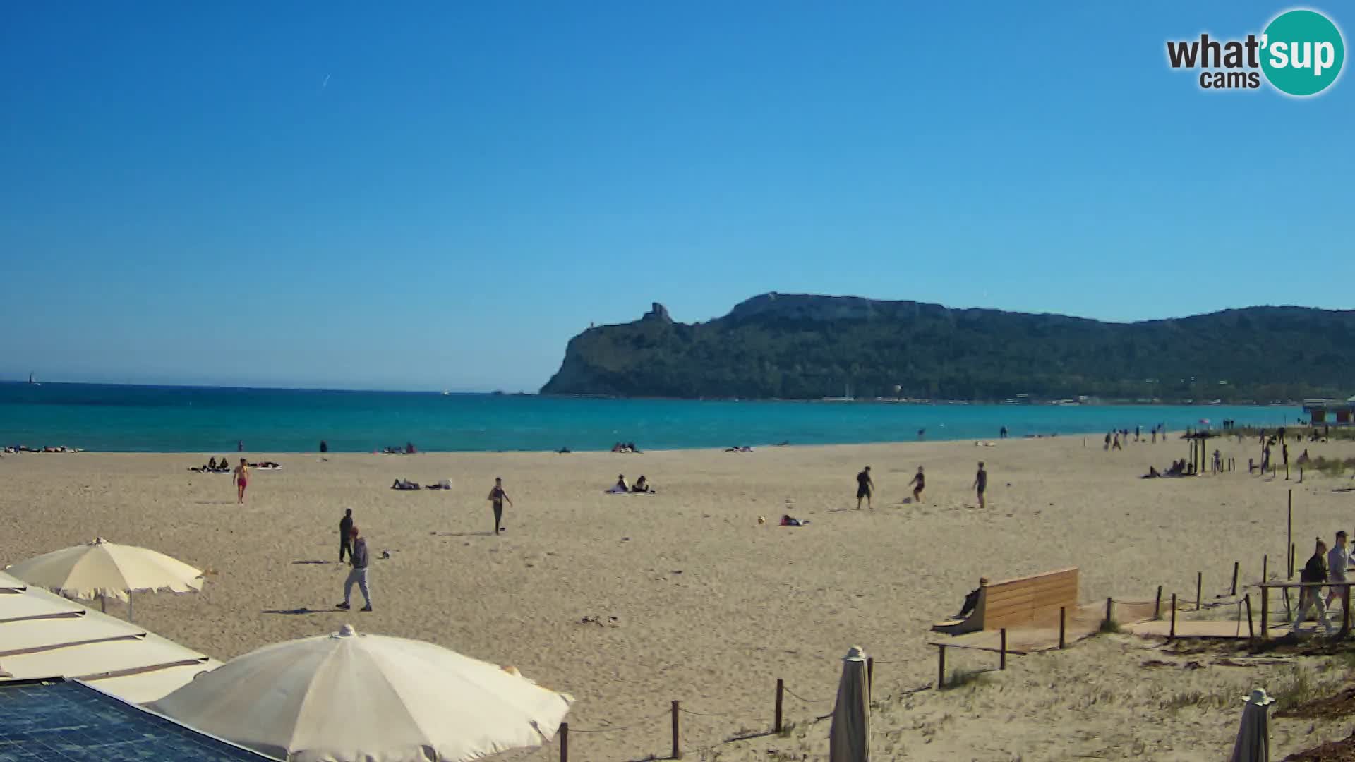 Webcam spiaggia del Poetto | Cagliari | Sardegna