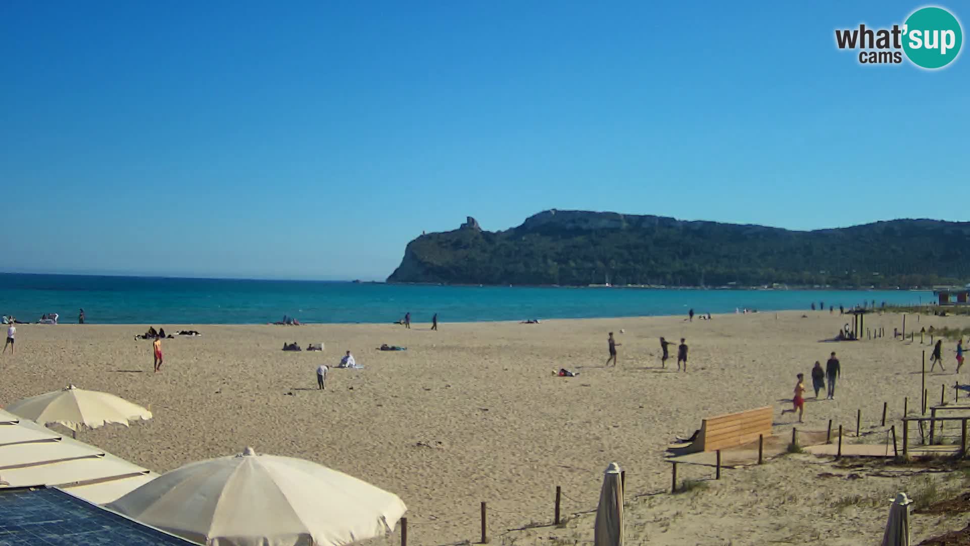 Webcam playa de Poetto | Cagliari | Cerdeña