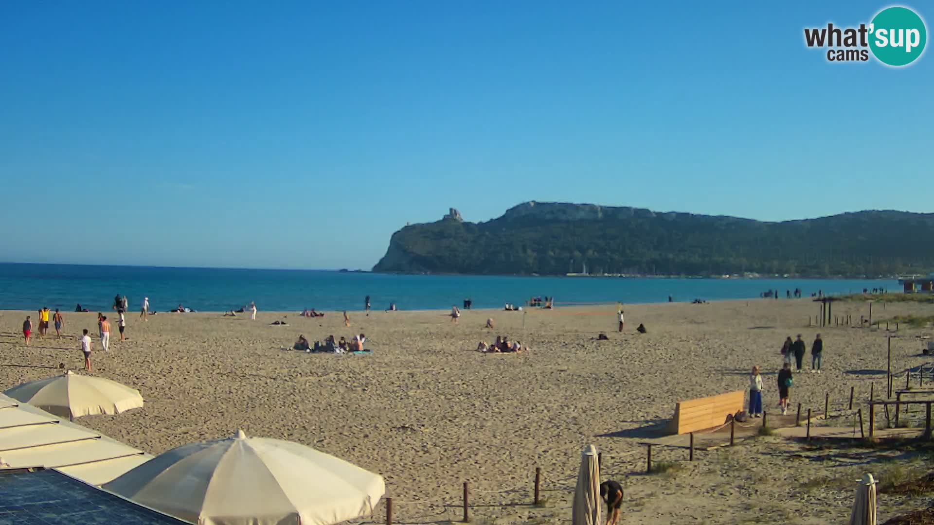 Webcam spiaggia del Poetto | Cagliari | Sardegna