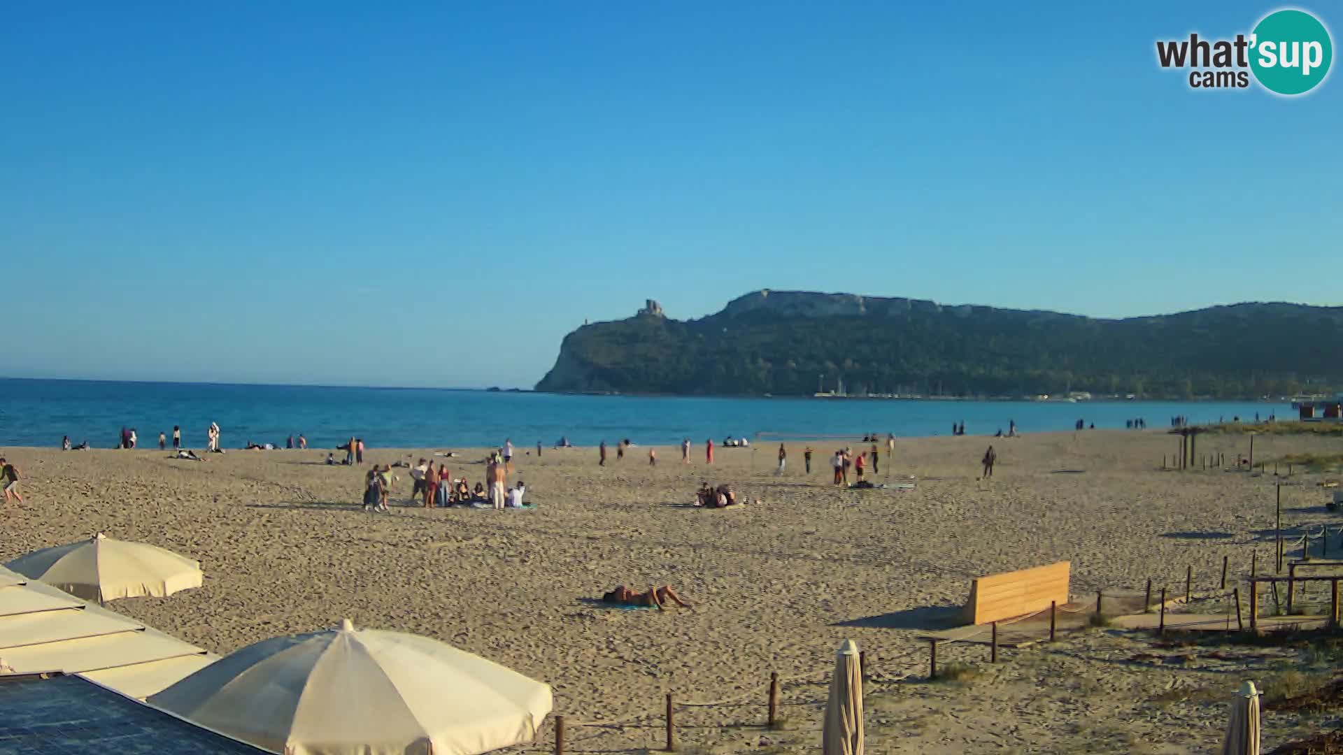 Webcam playa de Poetto | Cagliari | Cerdeña